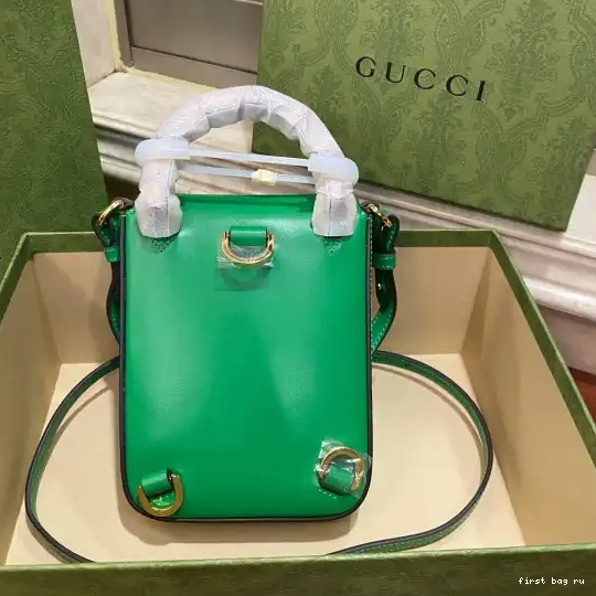 First bag ru mini handbag Bamboo Gucci 0526